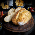 Freshly Baked Rustic Sourdough Bread