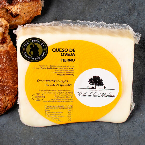 Semi-Hard Pasteurised Spanish Sheep Cheese