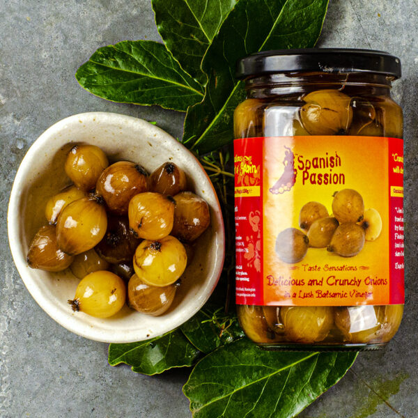 Pickled Onions in Balsamic Vinegar (300g) Tapas Fusion Delivery