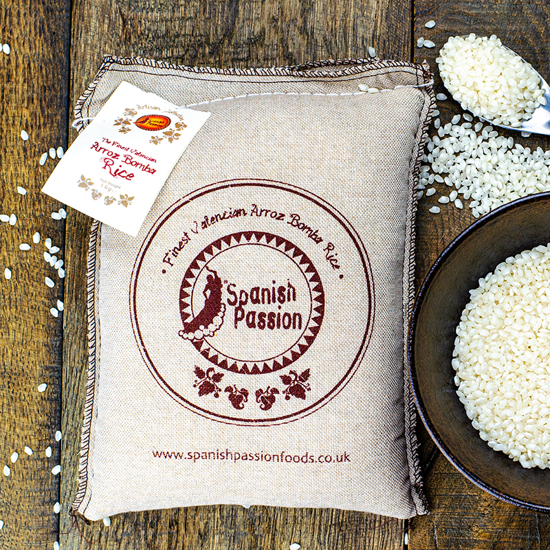 Bomba Rice Paella Arroz Bomba (1kg Sack) Tapas Fusion Delivery