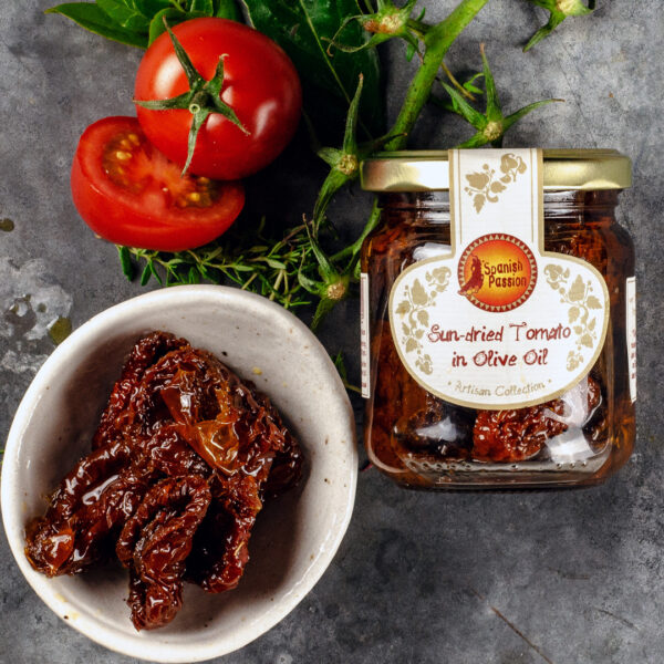 Sun Dried Tomatoes in Olive Oil (185g) Tapas Fusion Delivery
